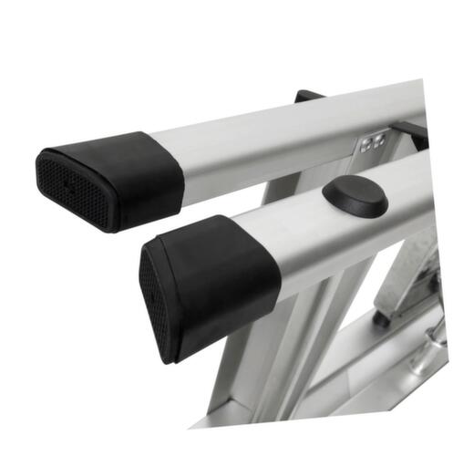 UDOBÄR escabeau en aluminium avec bac, 5 marches profilées