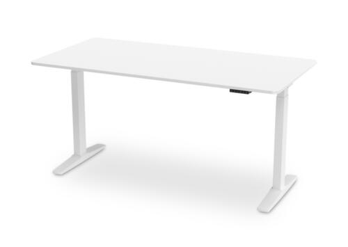 UDOBÄR bureau à hauteur réglable électriquement avec piètement en T