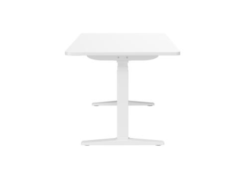 UDOBÄR bureau à hauteur réglable électriquement avec piètement en T