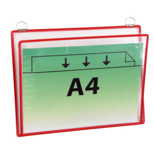 tarifold Tableau d'accrochage pour le stockage tview, DIN A4, cadre avec œillets métalliques