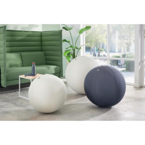 Leitz ballon-siège Active, assise gris velours