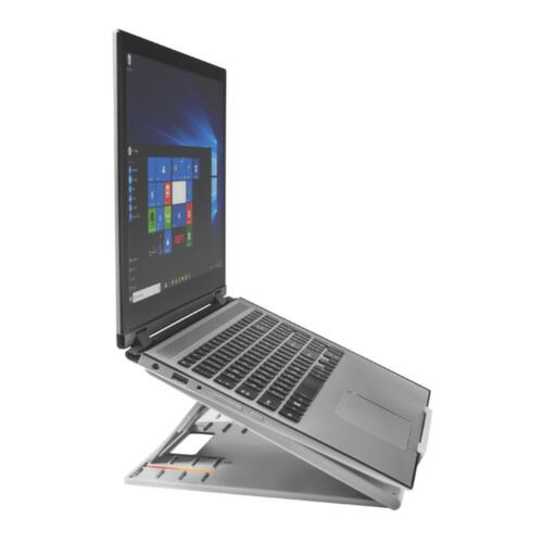 Leitz Support pour ordinateur portable SmartFit EasyRiser™ Go pour table de bureau, hauteur 12 mm