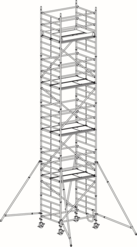 Hymer Échafaudage roulant 8473 avec potences