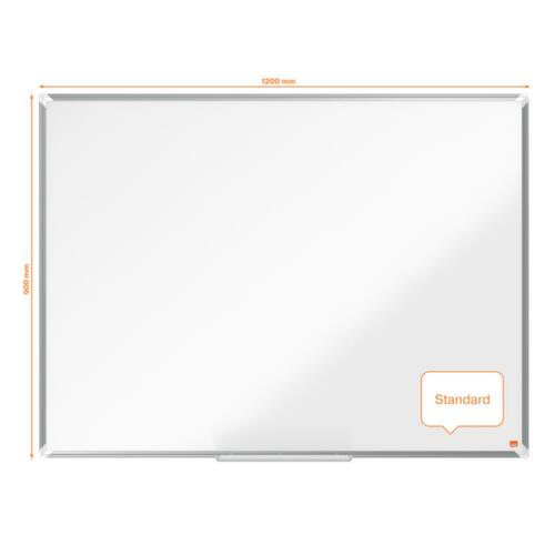 nobo Tableau blanc Premium Plus, hauteur x largeur 900 x 1200 mm