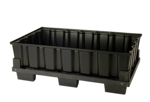 Bac de rétention PE pour fûts de 2x200 litres