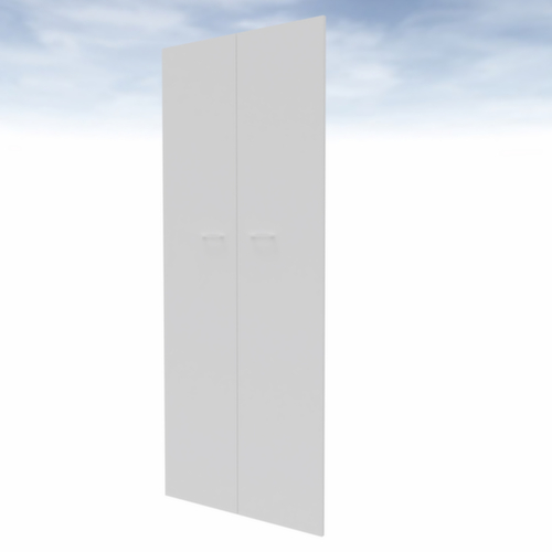 Quadrifoglio Porte à double battant pour panneau de séparation, hauteur x largeur 2110 x 860 mm