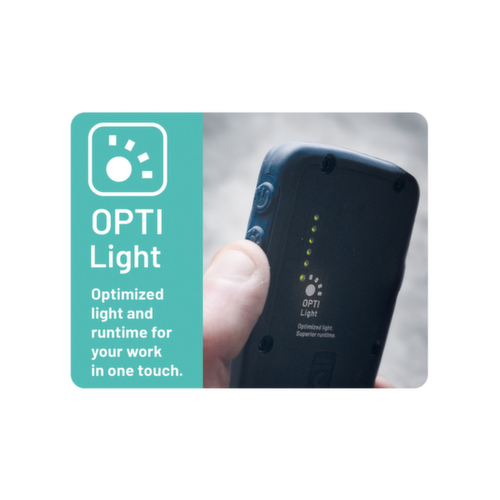 Scangrip Lampe de travail à piles UNIFORM avec puce à bord LED