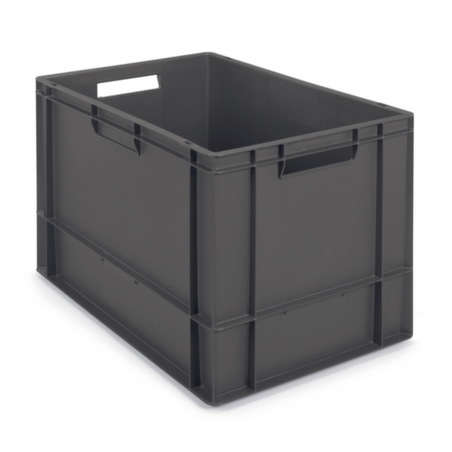 Bac gerbable norme Europe recyclé (poignées ouvertes)