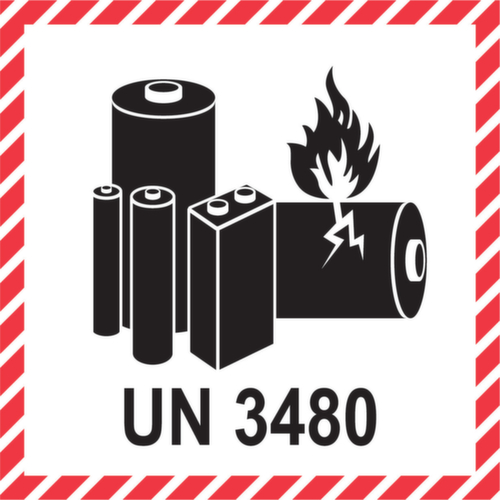 Étiquette pour le transport de matières dangereuses