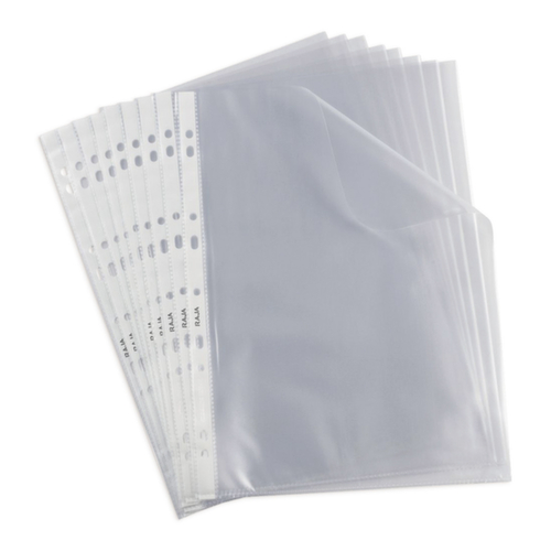 100 pochettes perforées RAJA