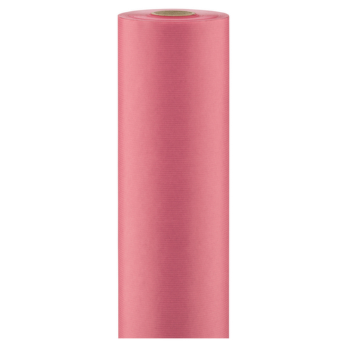 Papier kraft rose classique en rouleau