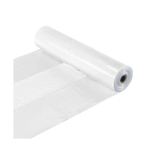 Housse plastique rétractable pour palette en rouleau