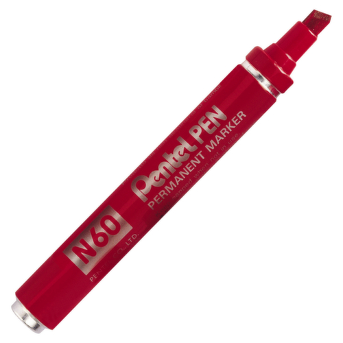 Marqueur pentel rouge 1,5 à 5,5 mm