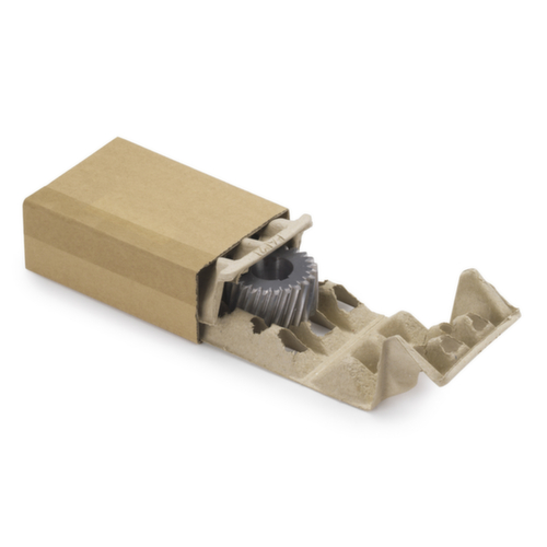 Boîte fourreau avec calage fibre moulée