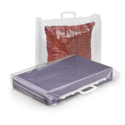 100 sacs plastiques à poignées rigides