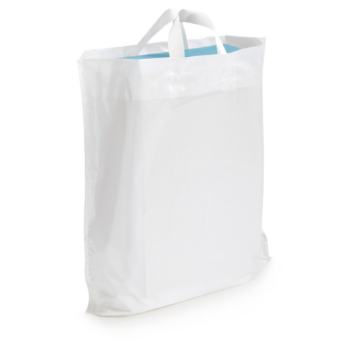 250 sacs plastique à poignées souples (60 microns)