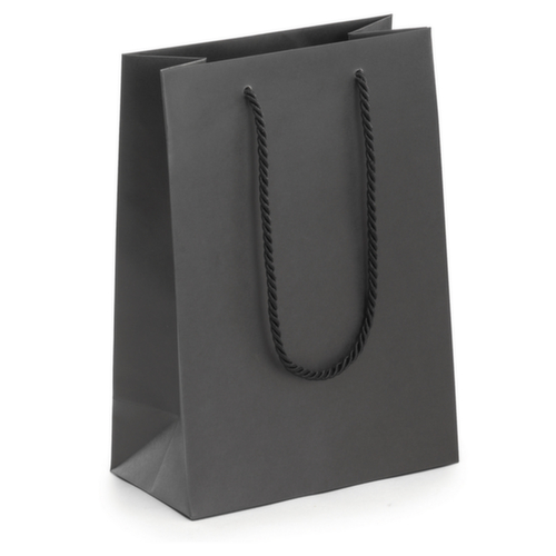 25 sacs pelliculés noir effet mat