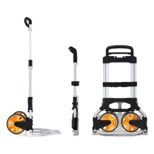 Diable pliable avec boucle clip jusqu'à 150 kg