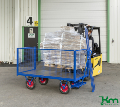 Kongamek Chariot à avant-train pivotant