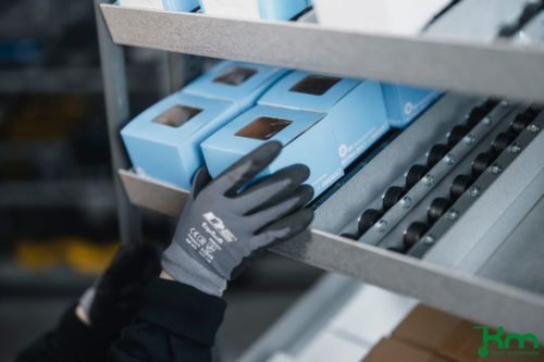 Kongamek Convoyeur à rouleaux pour chariot d'entrepôt