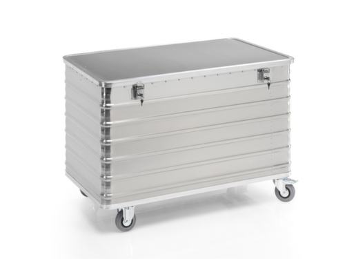 Gmöhling Chariot conteneur aluminium G®-TRANS, capacité 560 l