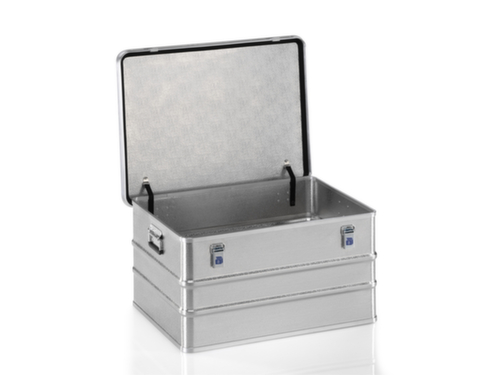 Gmöhling caisse de transport G®-professional BOX en tôle d'aluminium structuré