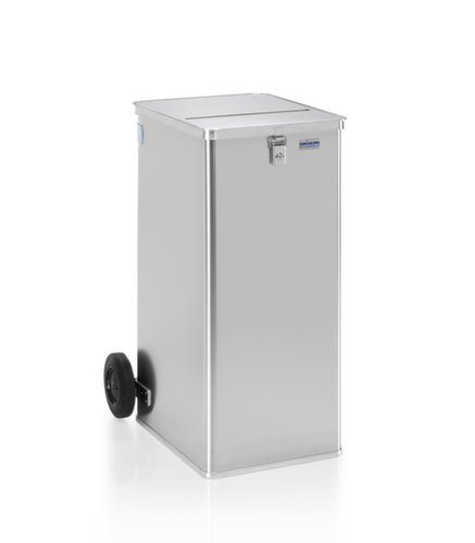 Gmöhling Conteneur G®-DOCU mobile pour l'Gmöhling élimination des dossiers en aluminium G®-DOCU, capacité 240 l