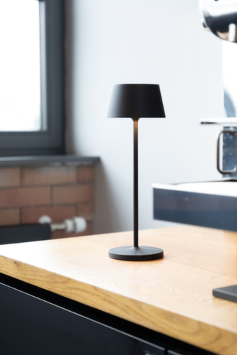 MAUL Lampe de table à DEL MAULnina, lumière blanc chaud, noir