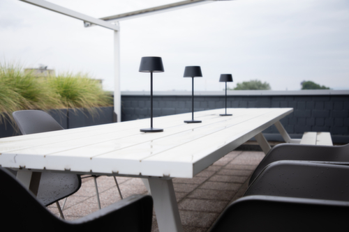 MAUL Lampe de table à DEL MAULnina, lumière blanc chaud, noir