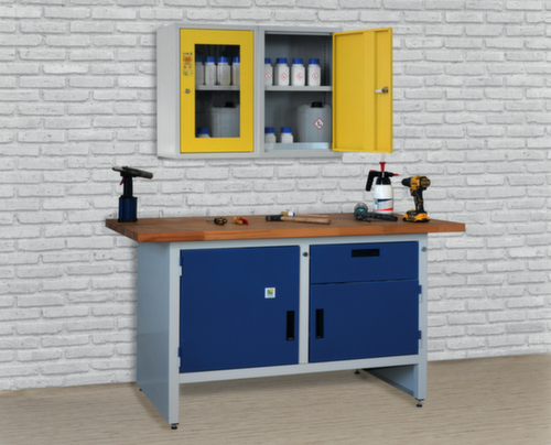 Lacont armoire murale de protection de l’environnement storeLAB en acier