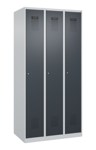 C+P Armoire vestiaire Evolo PLUS, largeur de compartiment 300 mm