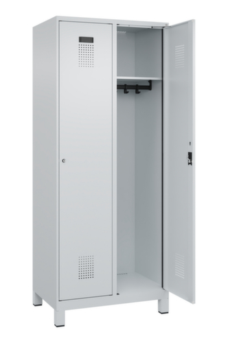 C+P Armoire vestiaire Evolo PLUS, largeur de compartiment 400 mm