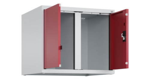 rehausse d'armoire avec double compartiment