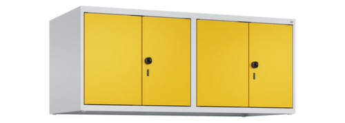 rehausse d'armoire avec double compartiment