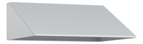 Coiffe inclinée pour armoire vestiaire