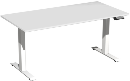 Gera bureau à hauteur réglable électriquement Elevate Basic avec piètement en T