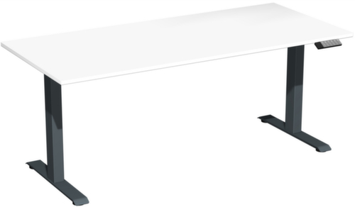 Gera bureau à hauteur réglable électriquement Elevate Basic avec piètement en T