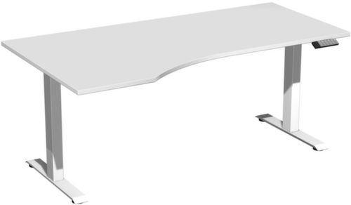 Gera Bureau à retour à hauteur réglable électriquement Elevate Basic avec piètement en T