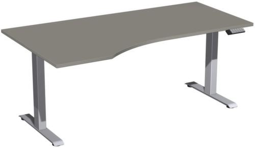 Gera Bureau à retour à hauteur réglable électriquement Elevate Basic avec piètement en T
