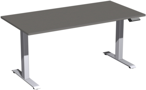 Gera bureau à hauteur réglable électriquement Elevate Plus avec piètement en T