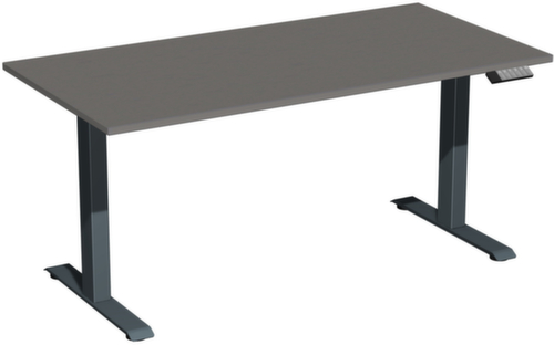 Gera bureau à hauteur réglable électriquement Elevate Plus avec piètement en T