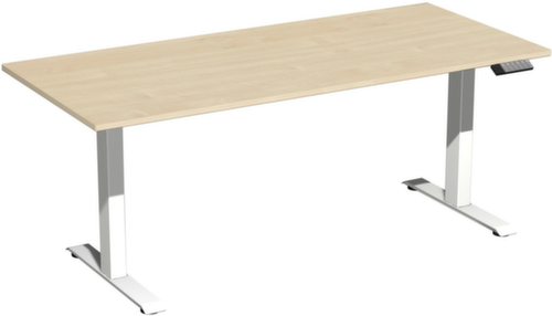 Gera bureau à hauteur réglable électriquement Elevate Plus avec piètement en T