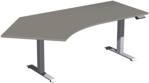 Gera table d’angle assis-debout à hauteur réglable électriquement Elevate Plus