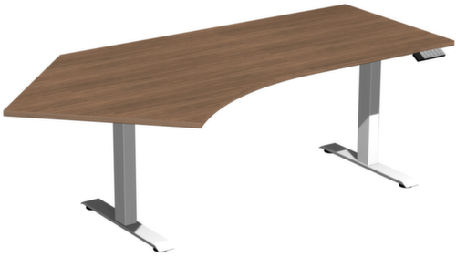 Gera table d’angle assis-debout à hauteur réglable électriquement Elevate Plus