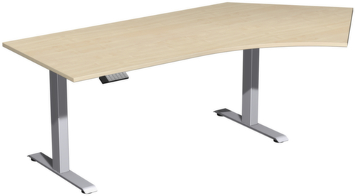 Gera table d’angle assis-debout à hauteur réglable électriquement Elevate Plus