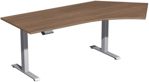 Gera table d’angle assis-debout à hauteur réglable électriquement Elevate Plus