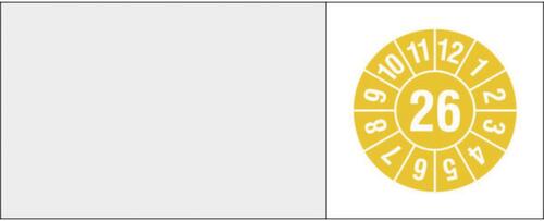 Plaquette de contrôle avec couleur de l'année