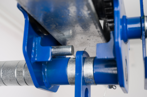 Chariot à chaîne de la bobineuse