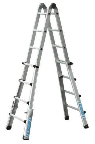 ZARGES Échelle télescopique polyvalente Variotec V pour une utilisation bilatérale