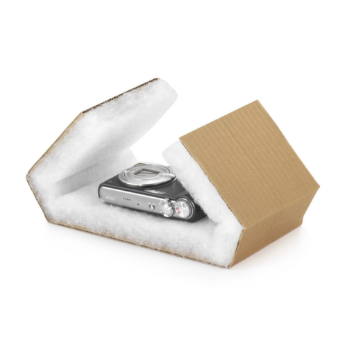 Caisse carton à mousse alvéolée 1 cannelure